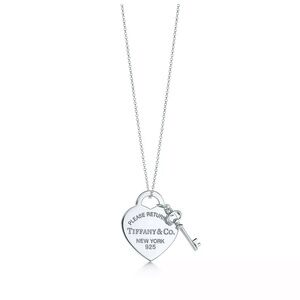 Tiffany & Co Return to Tiffany Heart Tag with Key Pendant